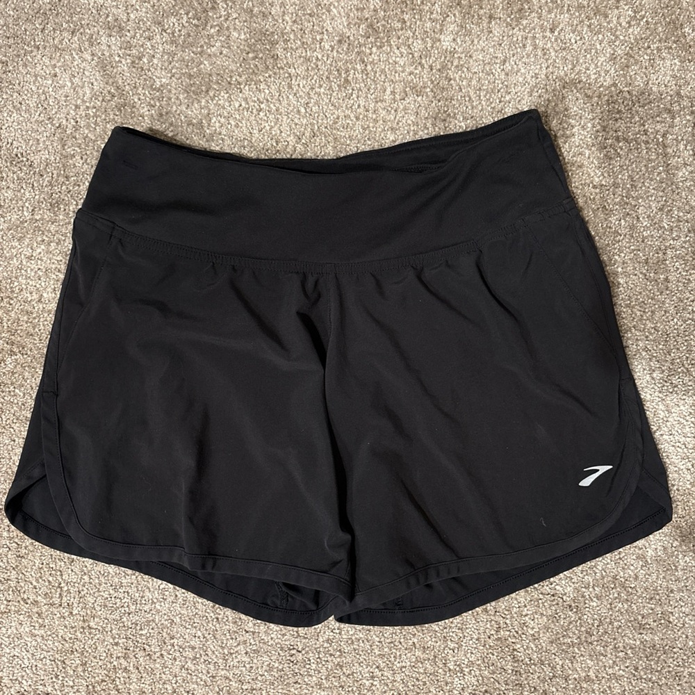 Brooks Women's Black Athletic Shorts